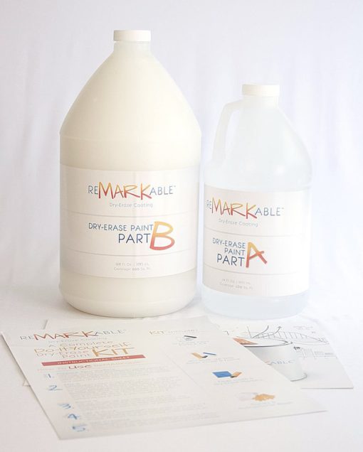 Dry Erase Paint 600 Square Foot Kit from ReMARKable Coatings