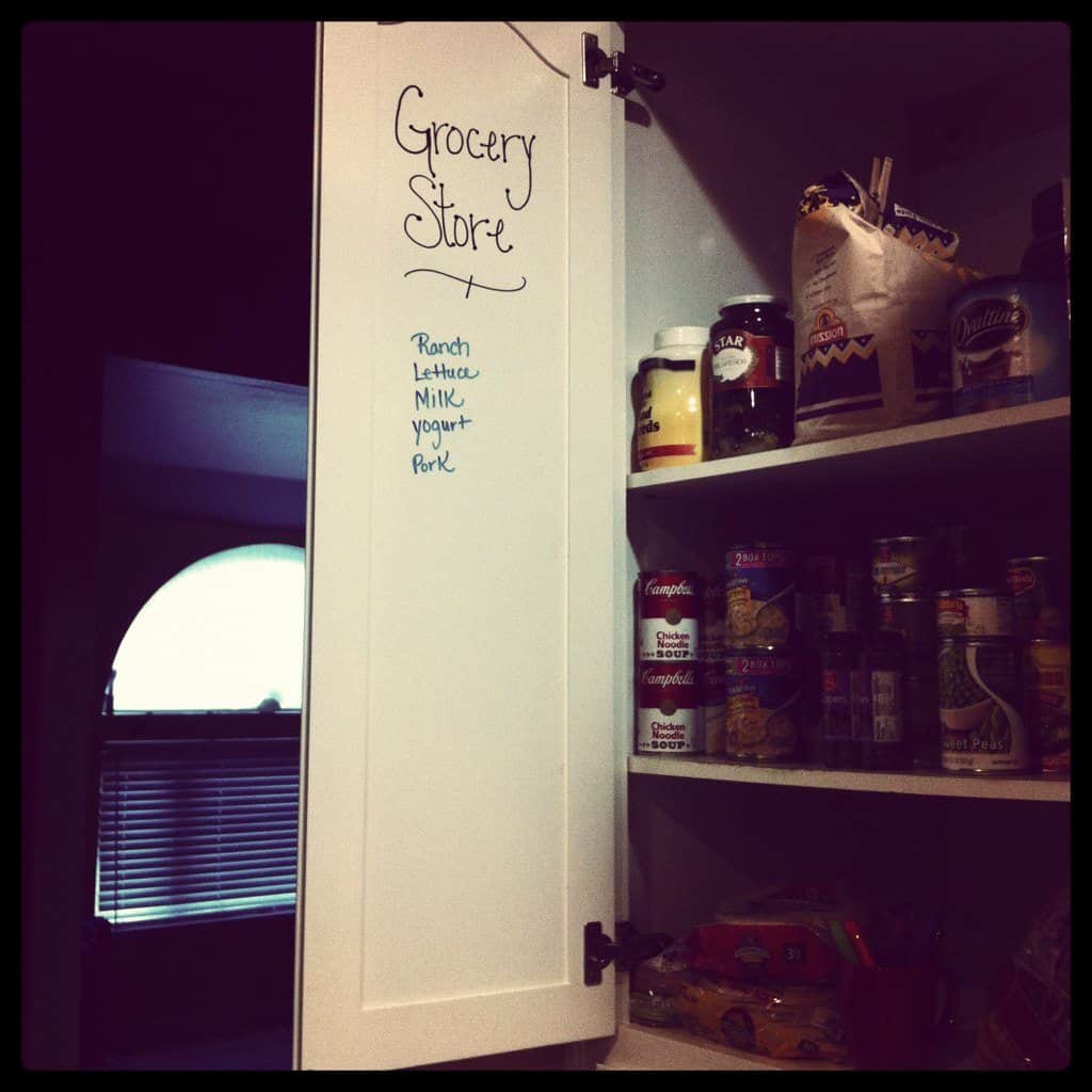 Whiteboard Wall to "Spice Up" the Kitchen | Remarkable Coating