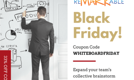 Early Black Friday 2017 Savings – 33% Off ReMARKable Whiteboard Paint