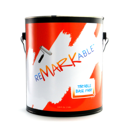 ReMARKable™ Tintable Base Paint [1 Gallon, 200-300 Square Feet] -  ReMARKable Whiteboard Paint