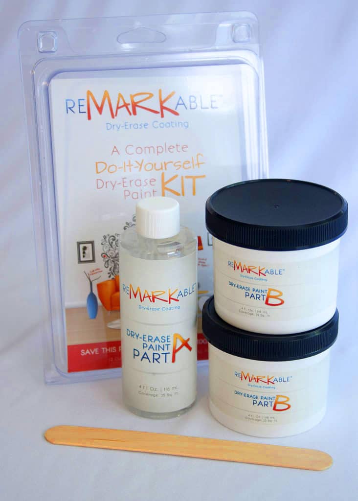 Dry Erase Paint Clear 35 Square Foot Kit from ReMARKable Coatings
