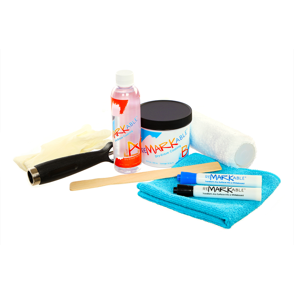 Dry Erase Paint Clear 35 Square Foot Kit from ReMARKable Coatings