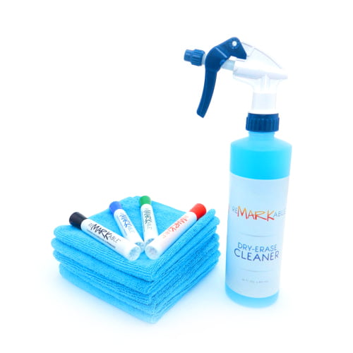 Dry-erase wall starter set