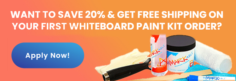 Ideapaint Tabrasa Ultra White Board Paint Kit 50sq ft *OPEN BOX*