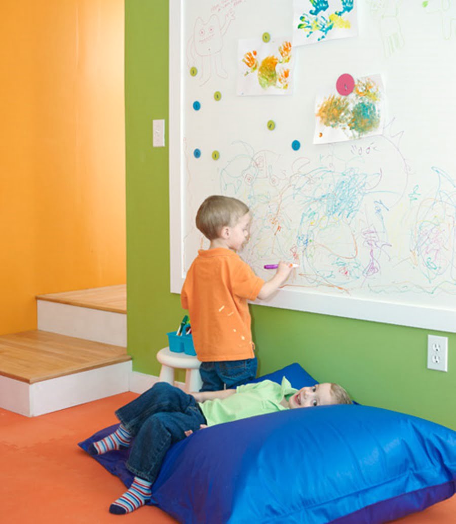 Tips on Learning From Home with a Whiteboard Painted Wall