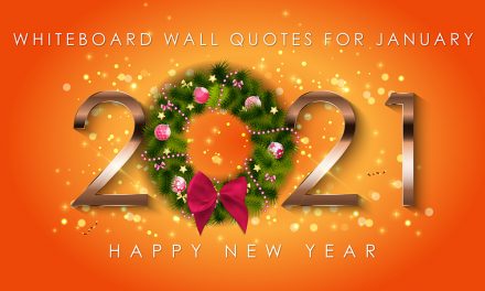 Whiteboard Wall Quotes for January 2021 – ReMARKable Whiteboard Paint