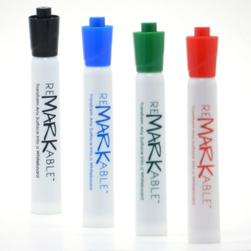 ReMARKable Low Odor Dry Erase Chisel Edge Markers (4 Pack) - Image 2