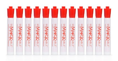 ReMARKable Low Odor Dry Erase Chisel Edge Markers (12 Pack) - Image 4
