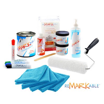 Whiteboard Paint - 35 Square Foot Kit from ReMARKable Coatings