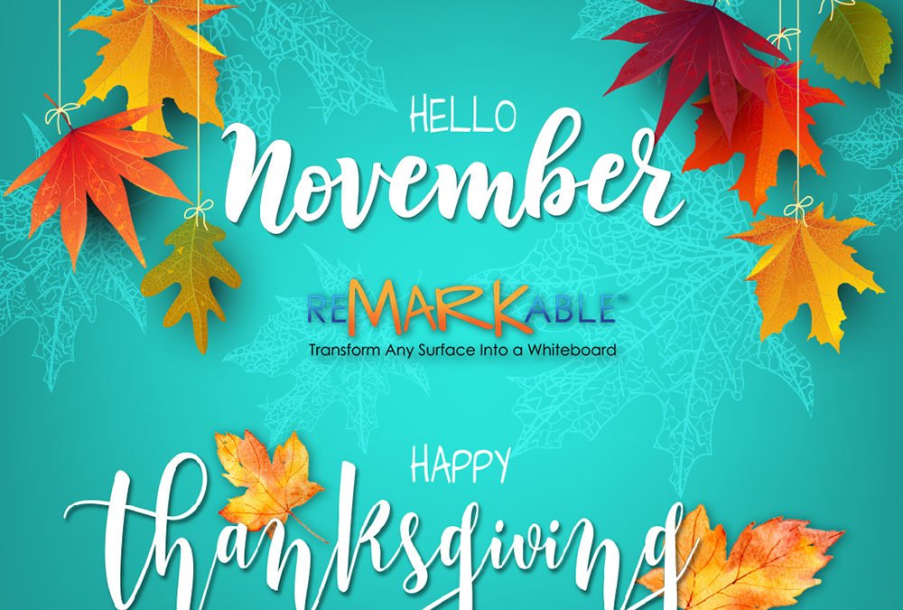 Dry Erase Wall Quotes For November 2022