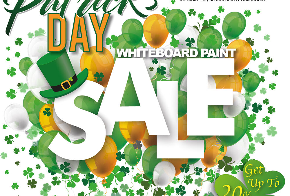 Benefits of Using a St. Patrick’s Day Dry Erase Wall