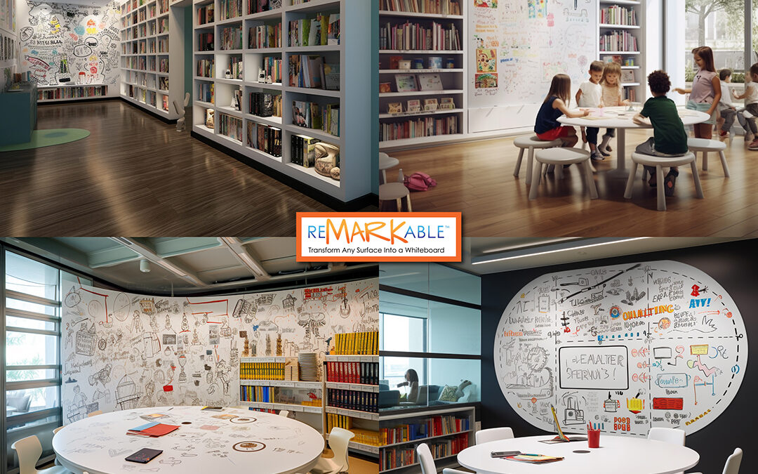 Using Dry Erase Walls in School Libraries