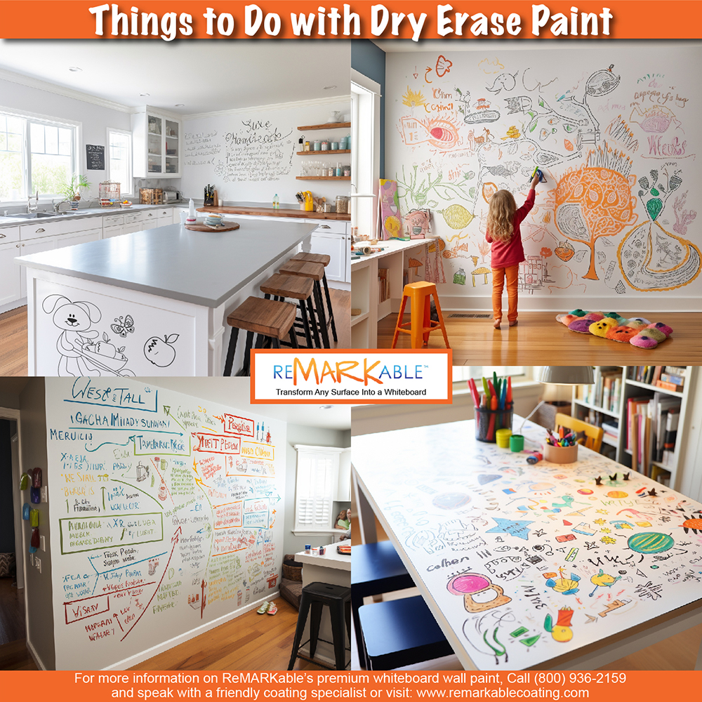 Things to Do with Whiteboard Paint