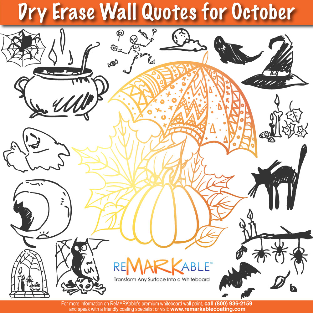 Dry Erase Wall Quotes October 2023