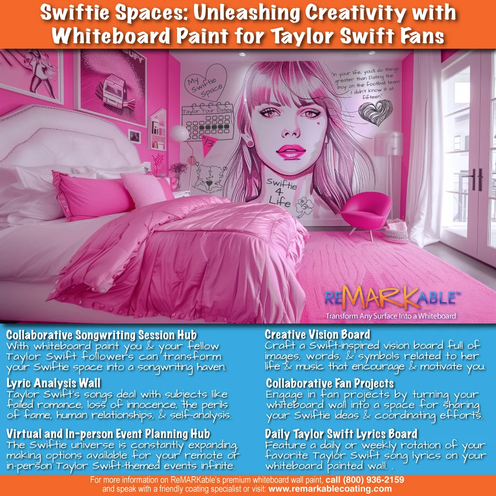 Unleashing Creativity with Whiteboard Paint for Taylor Swift Fans