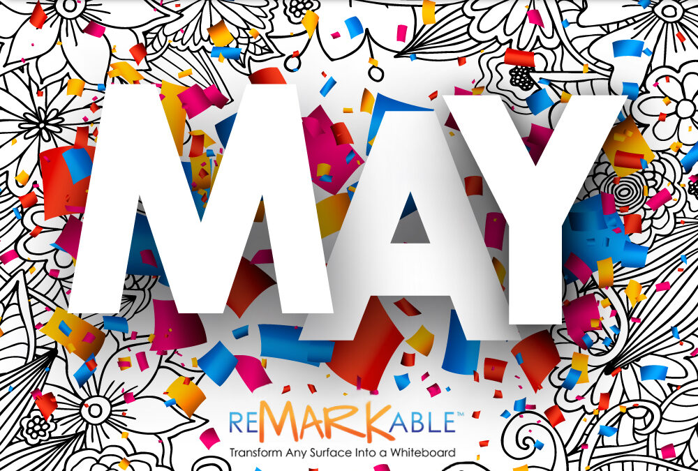Whiteboard Painted Wall Quotes for May: Celebrate Mother’s Day, Spring, Graduation & More