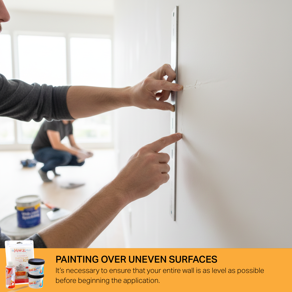 Whiteboard Paint Application Tips - Painting Over Uneven Surfaces
