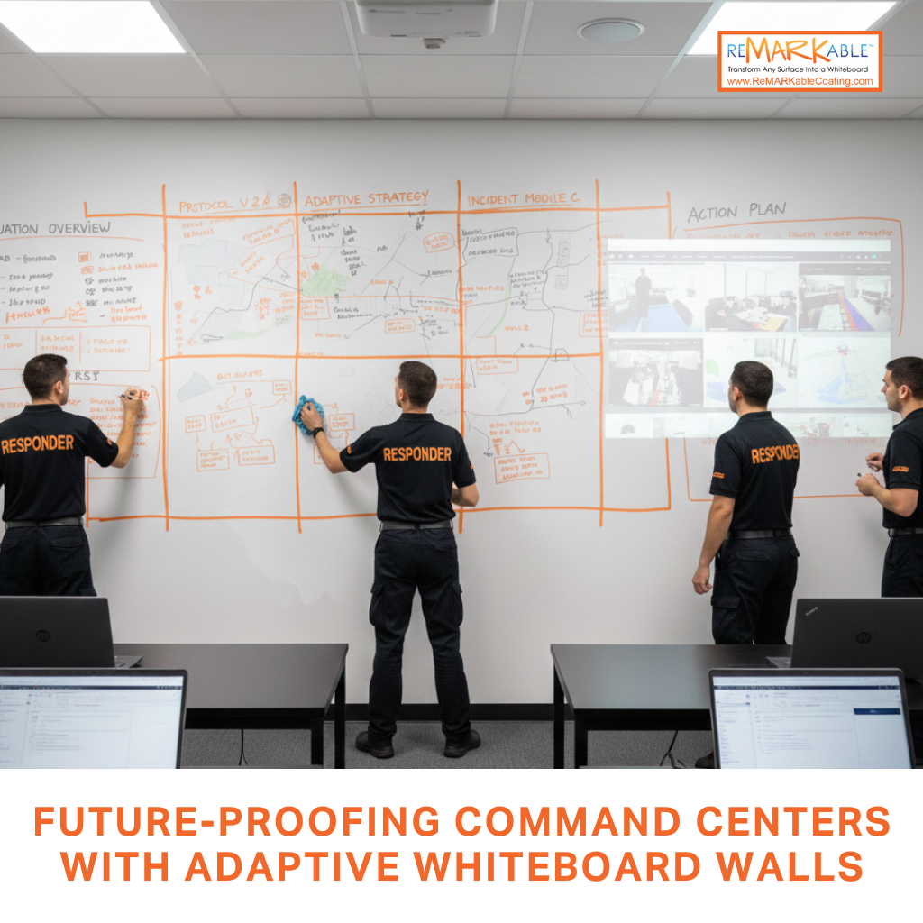 Future-Proofing Command Centers with Adaptive Whiteboard Walls