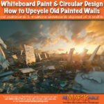 Whiteboard Paint and Circular Design: How to Upcycle Old Painted Walls into New Canvases