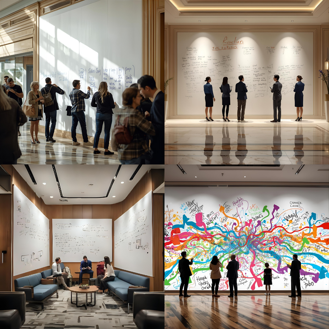 Spaces You Could Transform with Whiteboard Paint