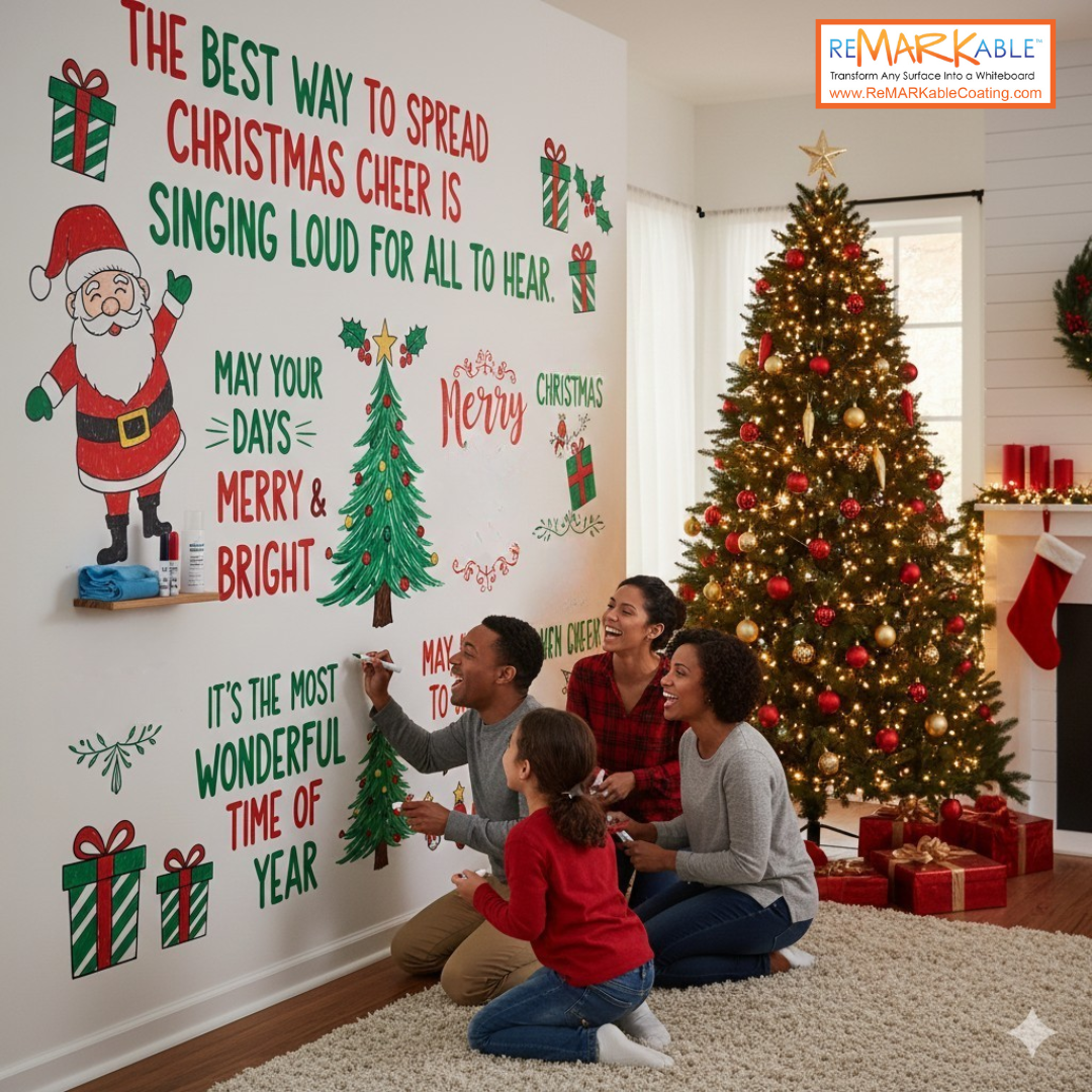 whiteboard wall quotes for December