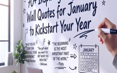70 Inspiring Whiteboard Wall Quotes for January to Kickstart Your Year