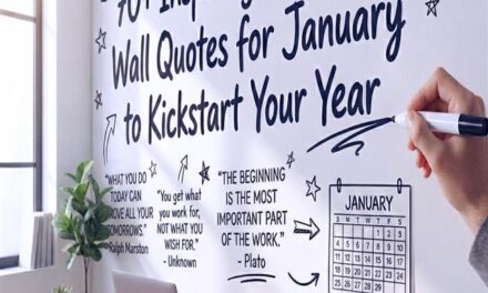 70 Inspiring Whiteboard Wall Quotes for January to Kickstart Your Year