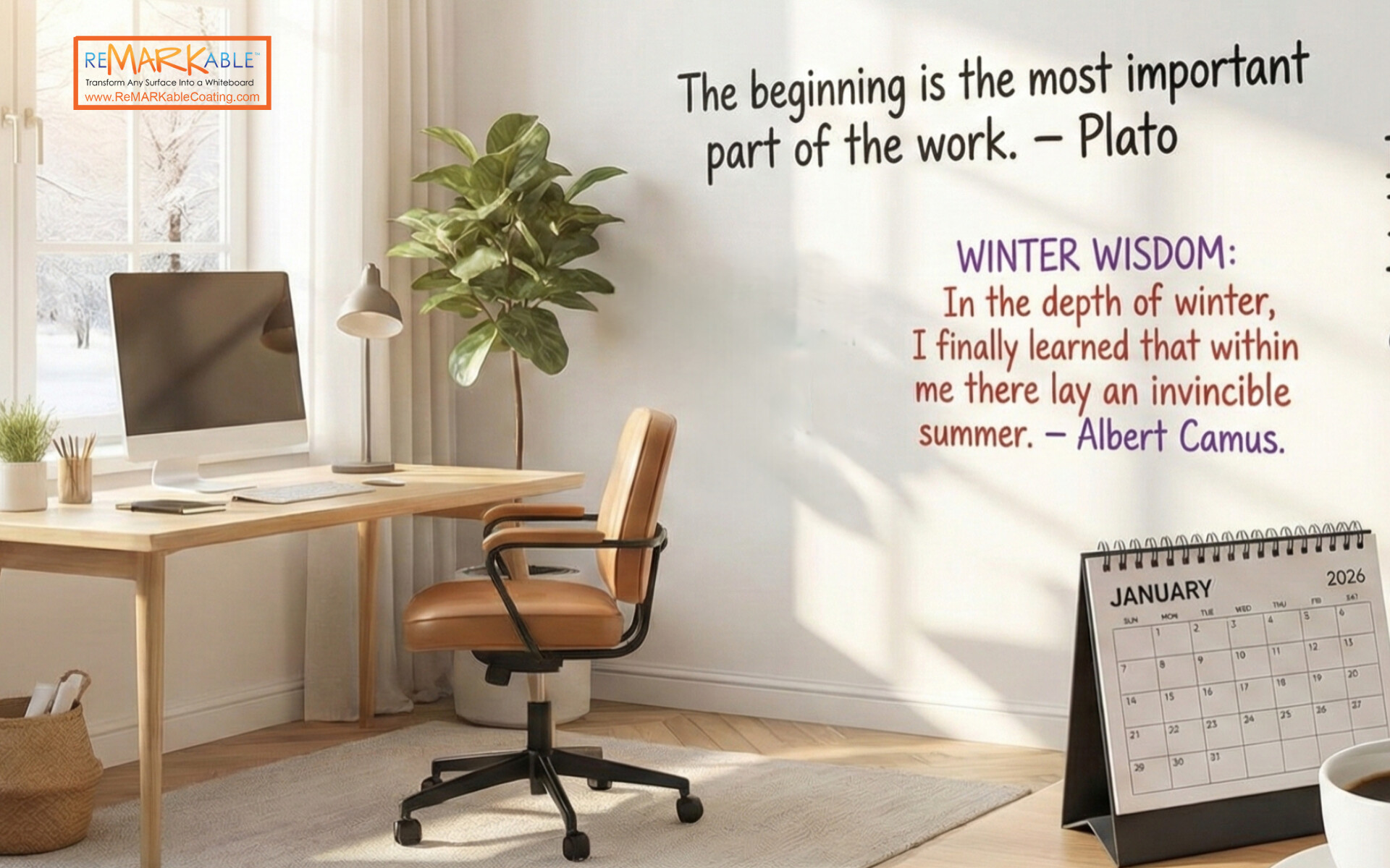 dry erase wall quotes january 2026