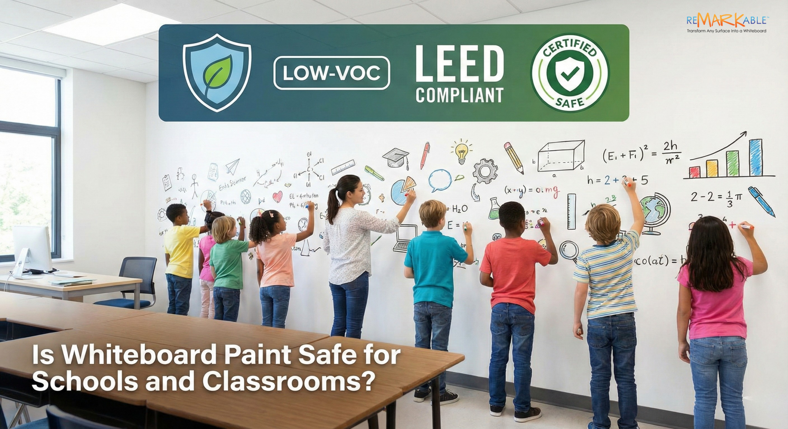 Is Whiteboard Paint Safe for Schools and Classrooms