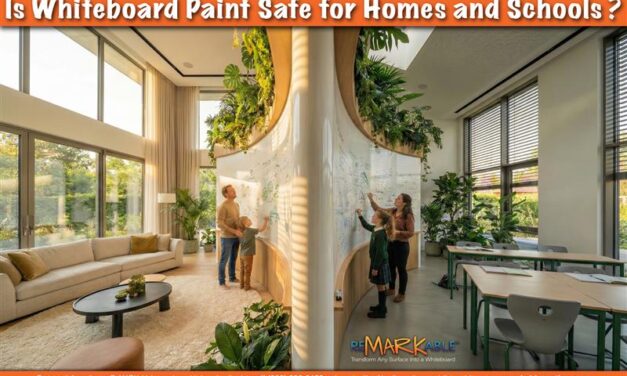 Is Whiteboard Paint Safe for Schools and Homes?