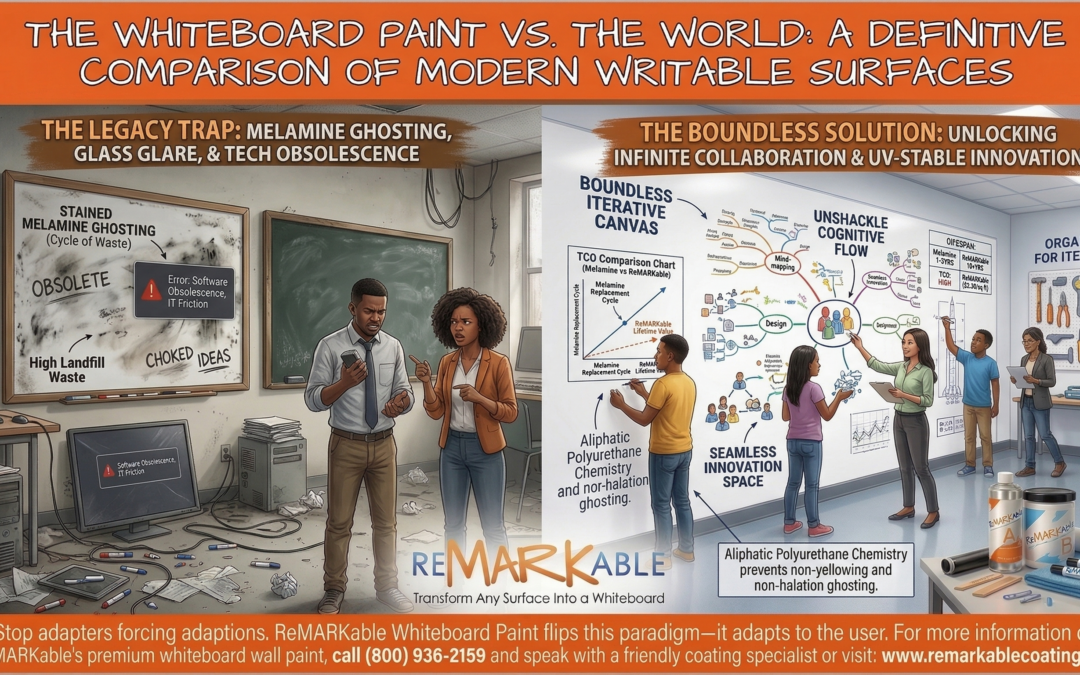 Whiteboard Paint vs. The World: A Definitive Comparison of Modern Writable Surfaces