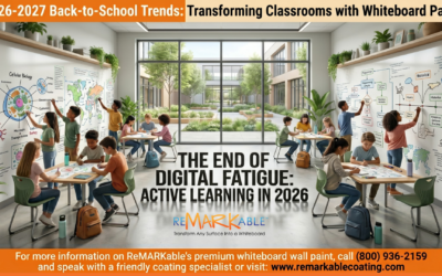 2026-2027 Back-to-School Trends: Transforming Classrooms with Whiteboard Paint for Active Learning