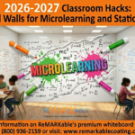 2026-2027 Classroom Hacks: Using Whiteboard Walls for Microlearning and Station Rotations