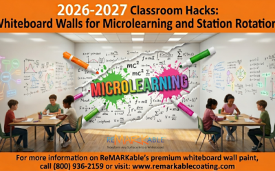 2026-2027 Classroom Hacks: Using Whiteboard Walls for Microlearning and Station Rotations