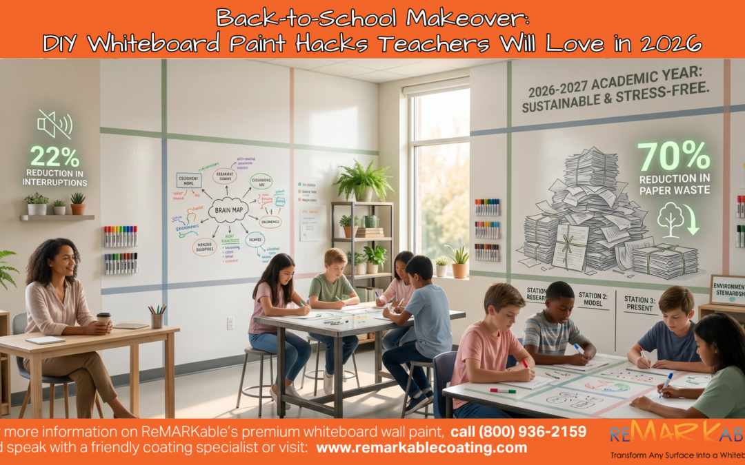 Back-to-School Makeover: DIY Whiteboard Paint Hacks Teachers Will Love in 2026