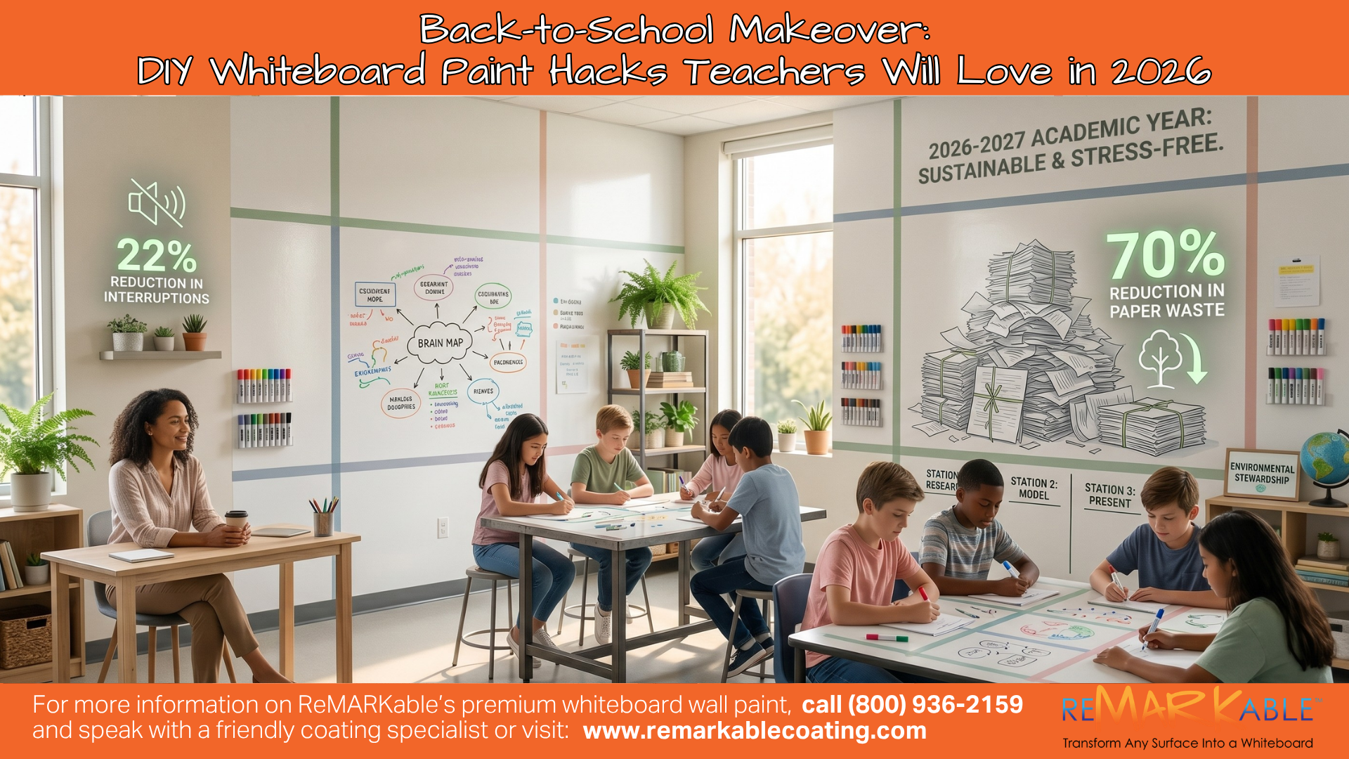 Back-to-School Makeover: DIY Whiteboard Paint Hacks Teachers Will Love in 2026