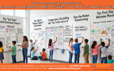 Back-to-School Icebreakers: 5 Interactive Whiteboard Wall Activities for the First Week of Class