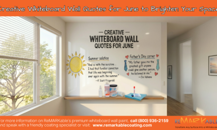 Creative Whiteboard Wall Quotes for June to Brighten Your Space