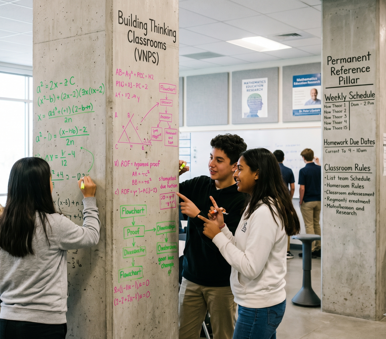 Whiteboard Paint - The "Vertical Non-Permanent Surface" (VNPS)