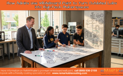 How School Admins Use Whiteboard Paint to Turn Outdated Labs into High-Tech Makerspaces