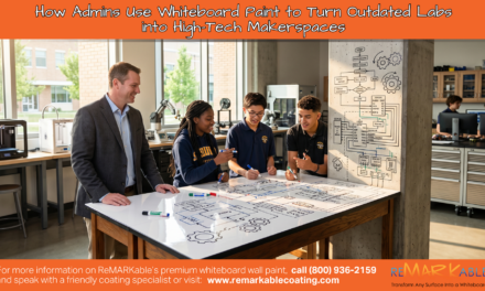 How School Admins Use Whiteboard Paint to Turn Outdated Labs into High-Tech Makerspaces