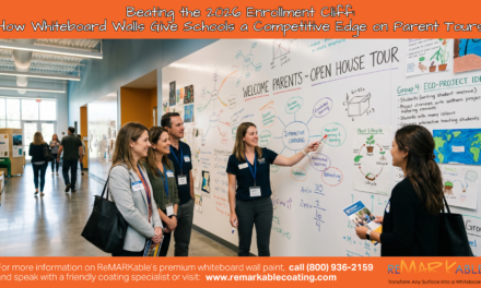 Beating the 2026 Enrollment Cliff: How Whiteboard Walls Give Schools a Competitive Edge on Parent Tours