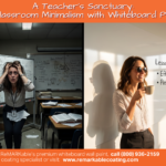 A Teacher’s Sanctuary: Achieving Classroom Minimalism with Whiteboard Painted Walls