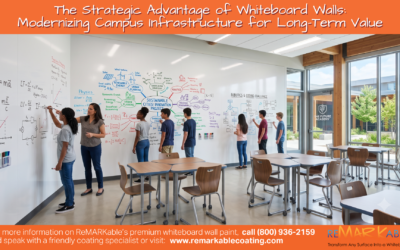 The Strategic Advantage of Whiteboard Walls: Modernizing Campus Infrastructure for Long-Term Value