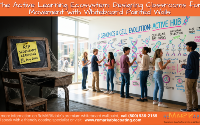 The Active Learning Ecosystem: Designing Classrooms for Movement with Whiteboard Painted Walls