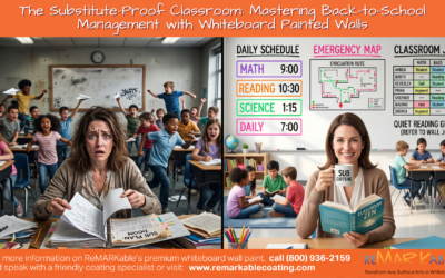 The Substitute-Proof Classroom: Mastering Back-to-School Management with Whiteboard Painted Walls