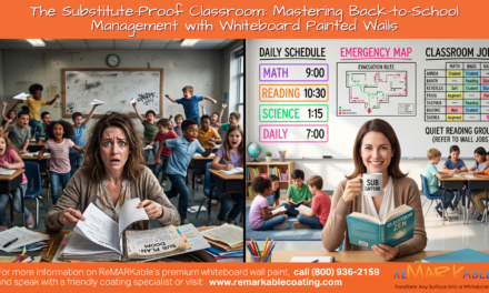 The Substitute-Proof Classroom: Mastering Back-to-School Management with Whiteboard Painted Walls
