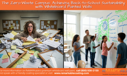 The Zero-Waste Campus: Achieving Back-to-School Sustainability with Whiteboard Painted Walls
