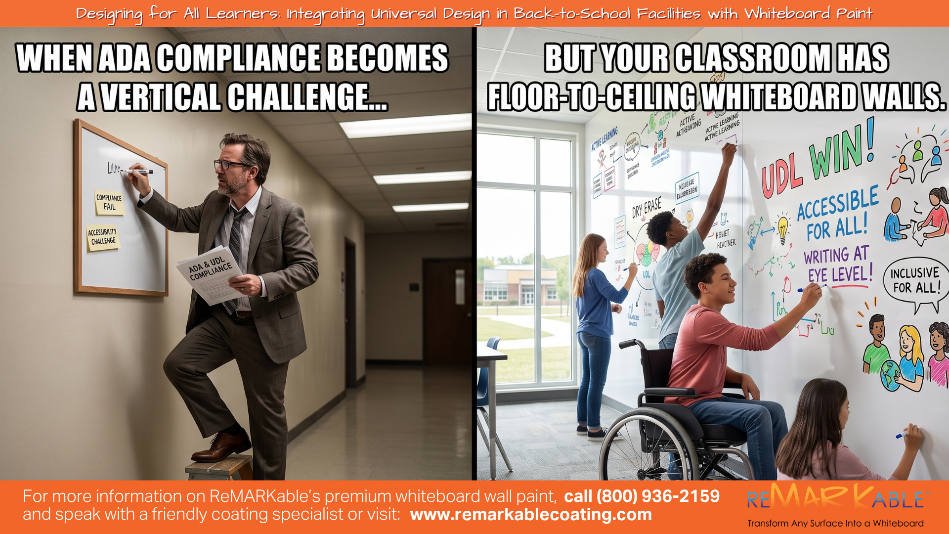 Designing for All Learners Integrating Universal Design in Back-to-School Facilities with Whiteboard Paint