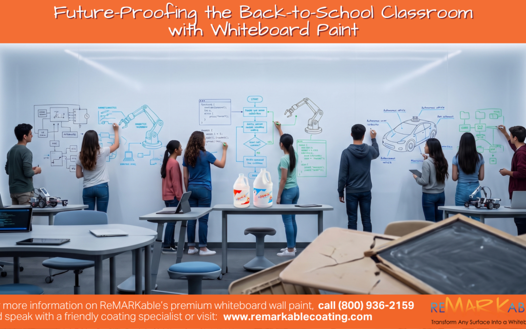 Future-Proofing the Back-to-School Classroom with Whiteboard Paint